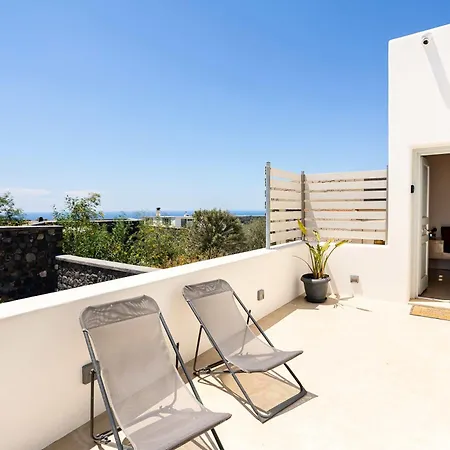펜션 Assyr B - Santorini Cozy Cycladic Retreat 메갈로호리
